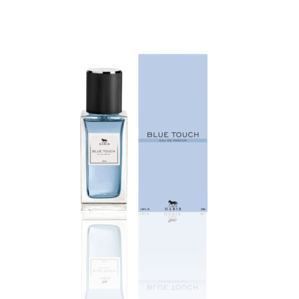 Blue Touch by Habib Perfume | 50ml EDP for Men and Women – A sophisticated blend of Nutmeg, Vanilla, Amberwood, and Musk for a captivating unisex fragrance.
