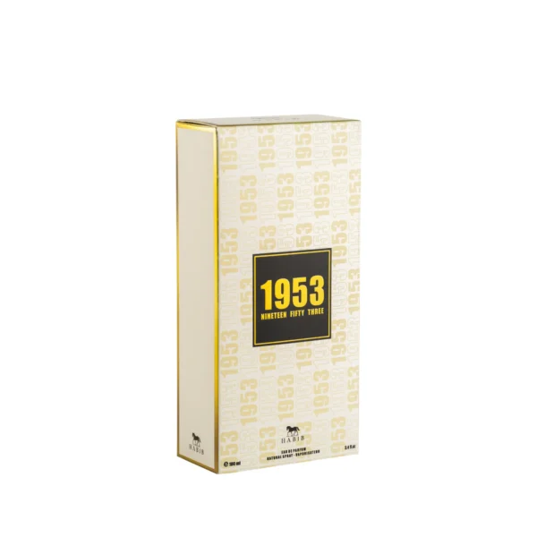 Unveil a fragrance that captures the essence of a transformative era—1953, a pivotal moment where tradition meets innovation