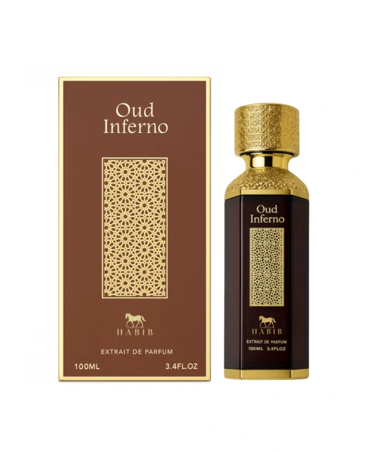 Habib Perfumes Oud Inferno 100ml Eau De Parfum for Men and Women